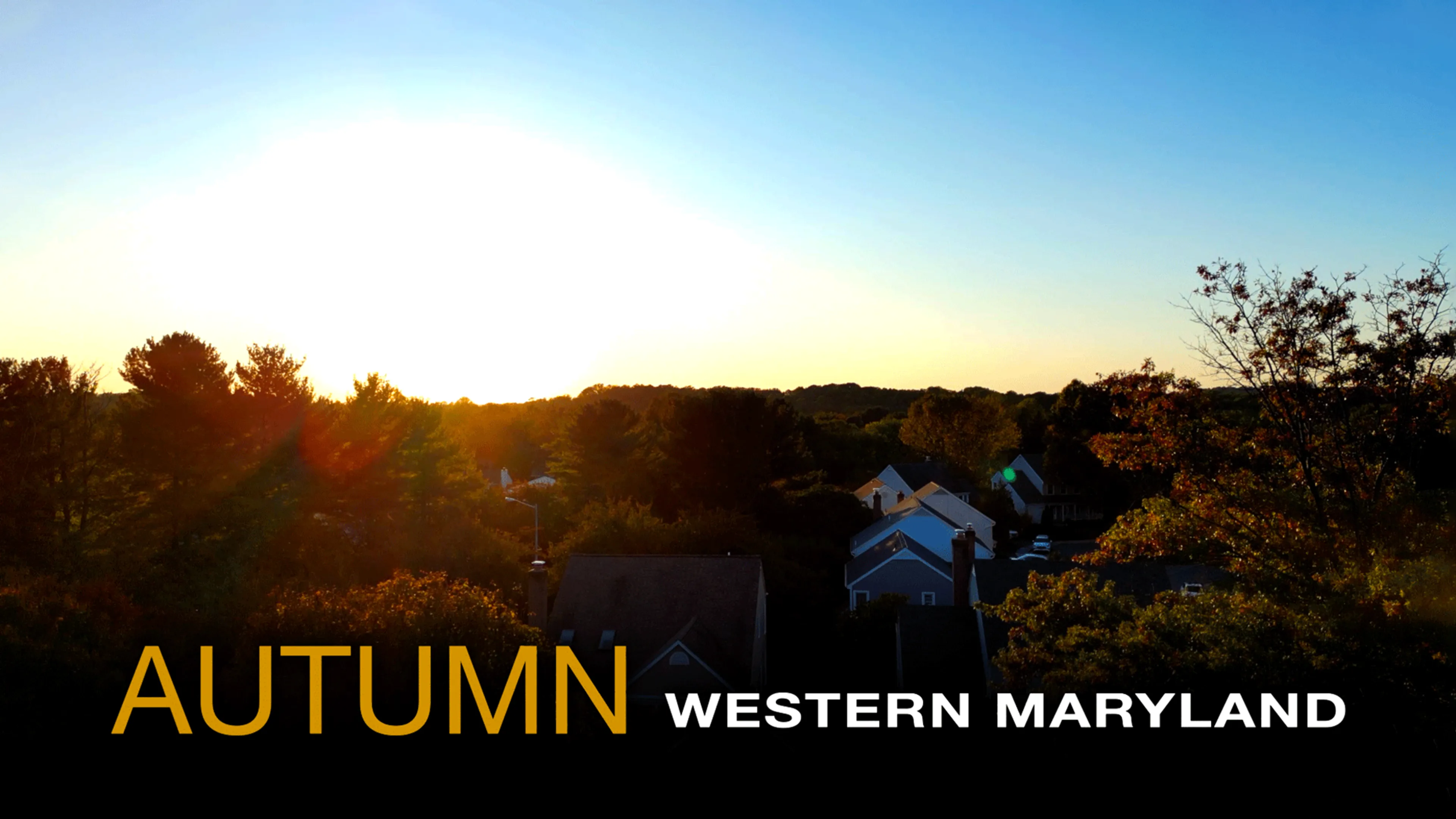 Autumn: Western Maryland poster